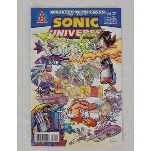 Sonic Universe #24, 2011, Archie Comics Treasure Team Tango 4 of 4, Signed Copy